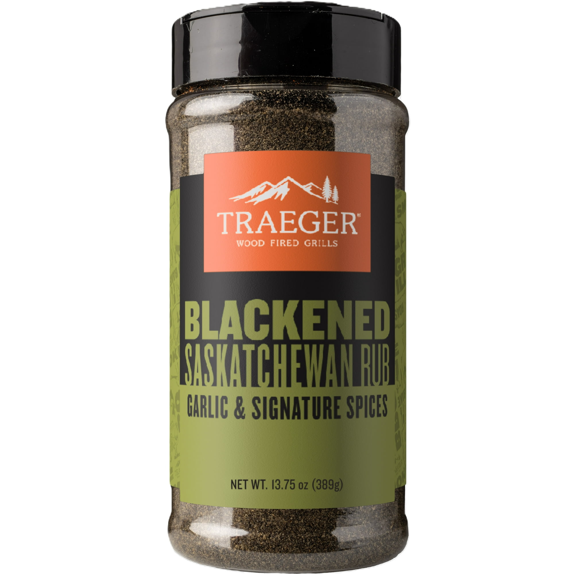 Traeger Pellet Grills Blackened Saskatchewan Rub, Mixed Spices and Seasonings, 13.75 oz