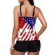 thumbnail image 3 of Traje de baño de 2 piezas para mujer, trajes de baño para mujer, traje de baño estampado de tres piezas con abertura para mujer, 3 of 3