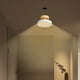 thumbnail image 5 of Lámpara De Pasillo, Luz LED Interior Para Recibidor, Pantalla Acrílica, Cuerpo De Madera Maciza, Hierro Inoxidable, Iluminación Uniforme, Luz Blanca Cálida Suave, 5 of 8