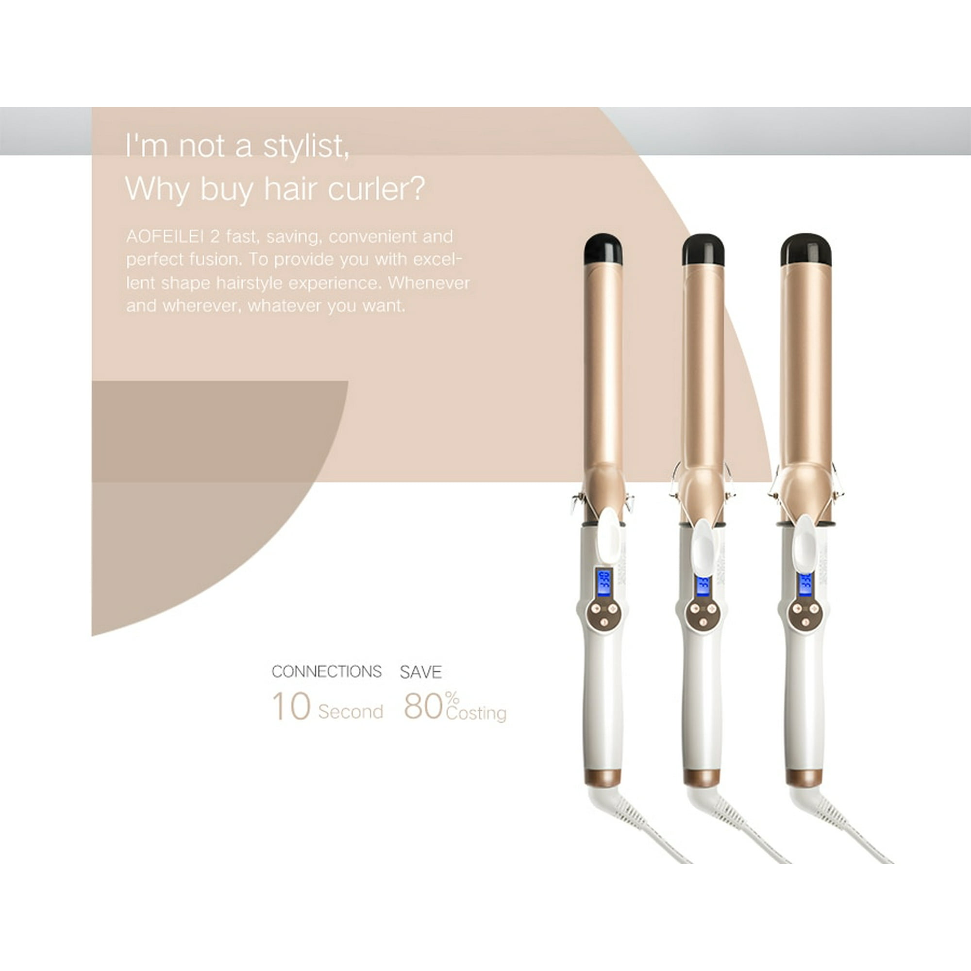 Aofeilei curling iron 2025
