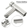 thumbnail image 4 of Basin Faucet Bathroom Sink Faucets Parts Basin Mixer with Hand Hot Cold Faucet 1#, 4 of 9