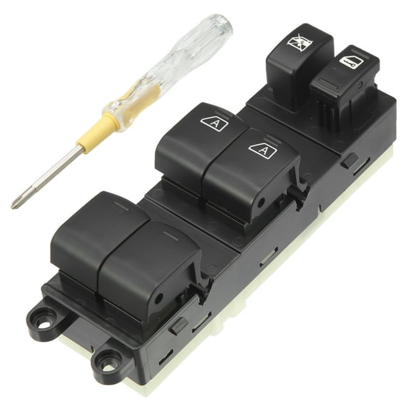 25401-ZT10A Car Master Power Window Switch Set Front Driver Side Fit for Nissan Titan 2008-2014