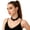 Black, variant on Multiple Strand Imitation Pearls Jewelry Large Bead Embellishments Daily Wear