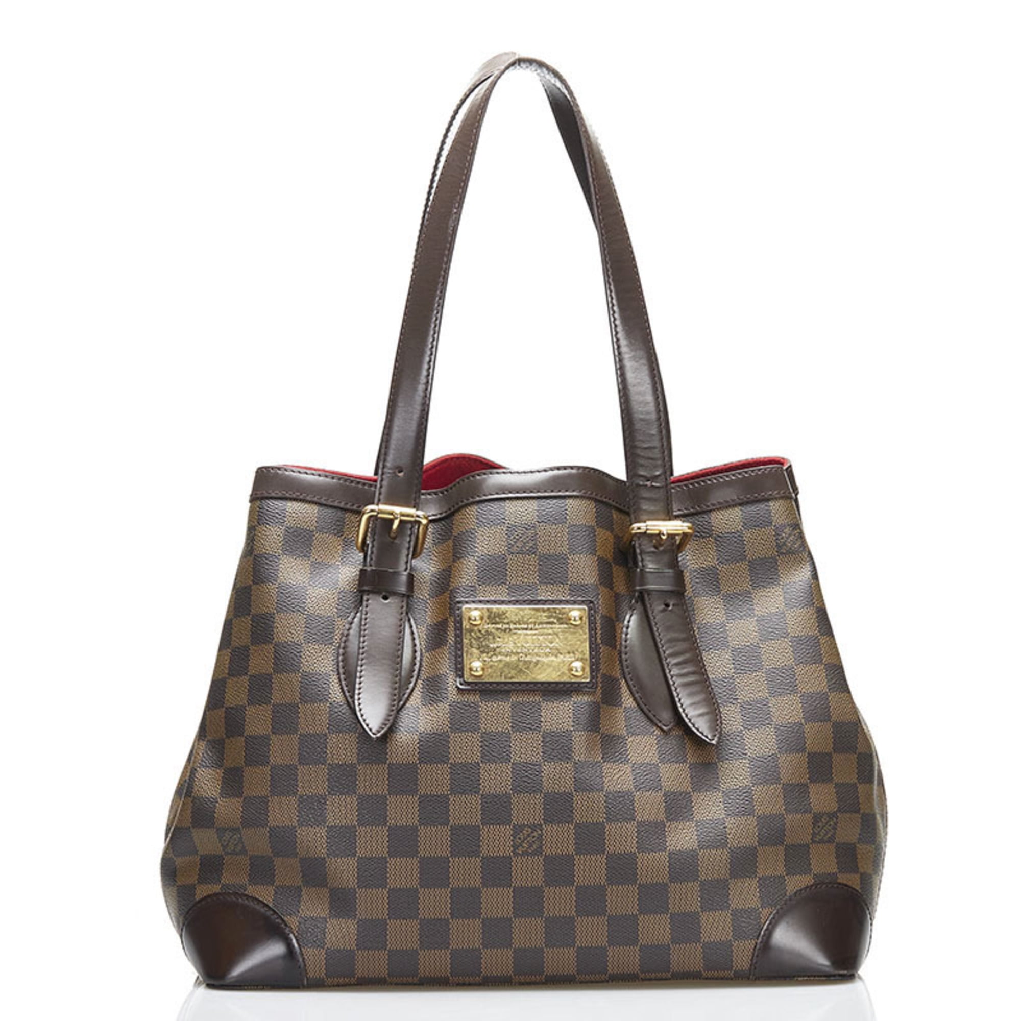 Louis Vuitton Hampstead Brown Canvas Tote Bag (Pre-Owned)