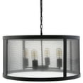 thumbnail image 2 of Modern Urban Contemporary Chandelier Light, Black Steel, 2 of 4