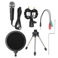 thumbnail image 5 of Microphone 3.5mm Condenser Recording Microphone Computer MIC Set for Karaoke Gaming Podcast Video Conference, 5 of 5