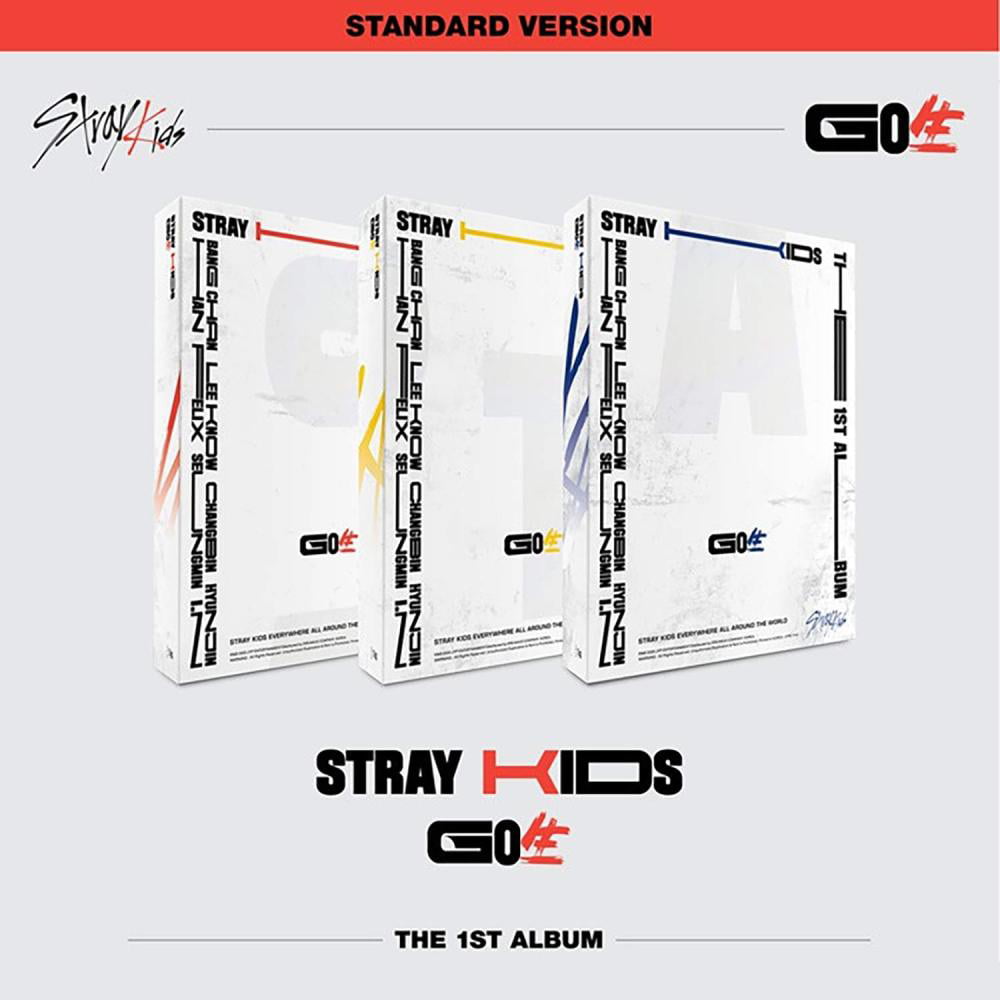 CD Secret Card STRAY KIDS 1st Album Photocards FREE GIFT Standard ver. / A Type GO? Unit Lyric Leaflet Photobook 4 Cut Film 