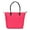 Fuchsia, variant on Premium Large Nylon Tote Water Resistant Top Zip Shoulder Bag Handbag