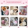 thumbnail image 4 of XiHAMA Dog Dresses, Fashion Pet Dog Clothes, Striped Mesh Puppy Dogs Princess Dresses, 4 of 9