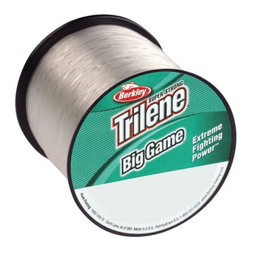 Berkley Trilene® Big Game™ Monofilament Fishing Line, Clear, 10 lb Test Strength, 1500 yd