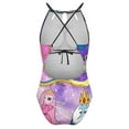 thumbnail image 5 of Adventure Time Women's One-piece Swimsuit Bathing Suits High Neck Tummy Control Swimwear Swim Suit M, 5 of 7