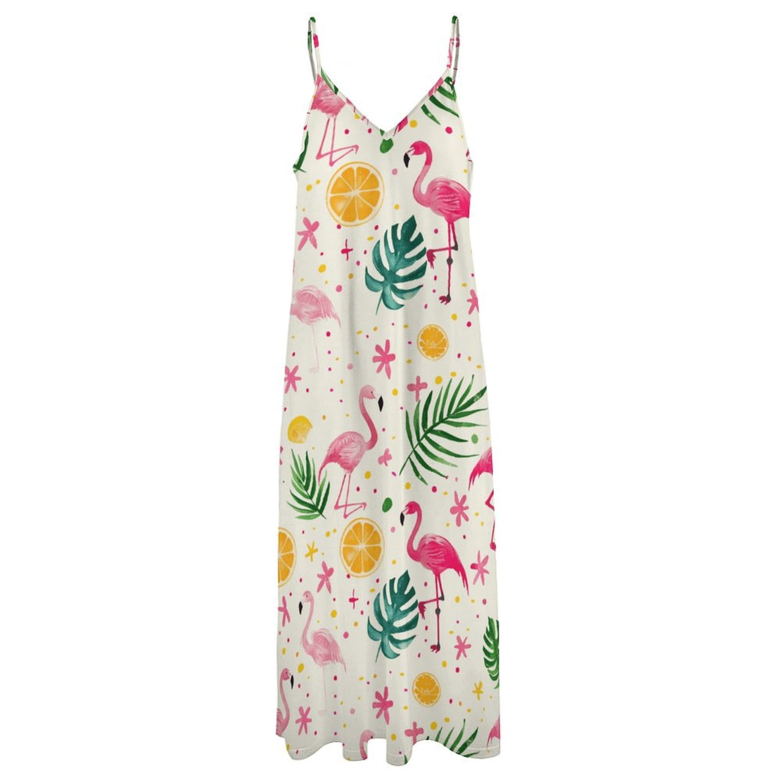 Flamingo Pattern Sleeveless Dress Women's Luxury Party Dress Birthday  Dresses for Women - Walmart.com