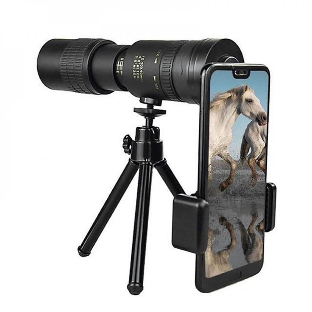 HD monocular pocket telescope Optical focus zoom Outdoors Sports Phone/Tripod 