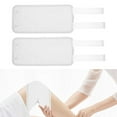 thumbnail image 3 of PENGXIANG 2Pcs Calf Oil Pack Set Washable Reusable Essential Oil Wrap Mess-Free Oil Pack Wrap Soft Oil-proof Essential Oil Packs Organic Essential Oil Compression Wrap for Arm Knee Calf, 3 of 6