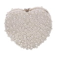 thumbnail image 3 of Bolso de Embrague Bolso de Noche Bolso en Forma de Corazón para Fiesta de Banquete de Boda de Graduación Mujer, 3 of 8