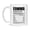 White, variant on Eomma Coffee Mug, Nutrition Facts Mug For Eomma, Funny Gift For Eomma, 11Oz Or 15Oz Cup