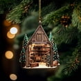 thumbnail image 1 of Christmas Bookstore Ornament, Book Lover Christmas Ornament, Christmas Book Tree Ornament, Book Christmas Tree Ornaments, Book Ornaments for Christmas Tree, Bookgift (#A), 1 of 4