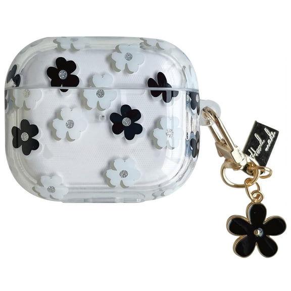 GJX Airpod 4 Case Cute Floral Pattern Airpod 4 Cases, Shockproof TPU Airpod Case, Convenient and Practical Airpod Gen 4 Case for Stylish Protection