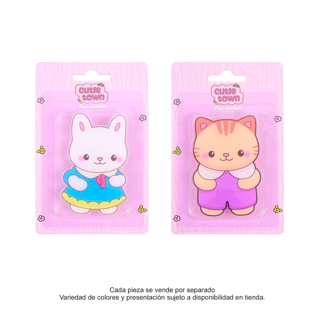 Pop Socket Prichos de Acrílico y Adhesivo Varios Modelos 1 Pieza