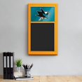 thumbnail image 4 of San Jose Sharks 31'' x 17.5'' Chalk Note Board, 4 of 4