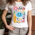 thumbnail image 3 of Summer Pool Party Shirt | Cute Beach Vibes Graphic Tee for Vacation , Red, 3XL, 3 of 6