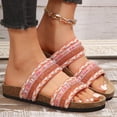 thumbnail image 2 of DXOUPM Bohemian Flats for Woman Versatile Flat Hollow Out Sandals Fashionable Casual Sandals, 2 of 3