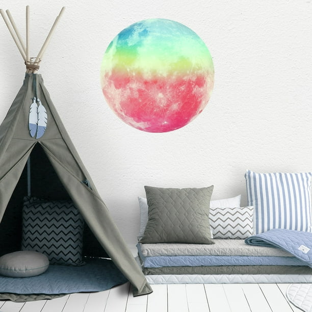 30cm forma de luminosa pegatina de pared brillante Decoración para el hogar Habitación Decoración del dormitorio ANGGREK Otros