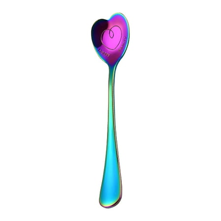 

Doublelift 304 Stainless Steel Love Coffee Spoon Cake Spoon Stirring