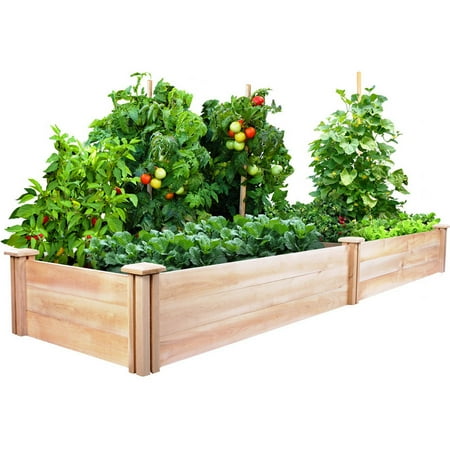 Greenes Fence 2' x 8' x 10.5" Cedar Raised Garden Bed