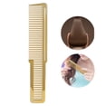 thumbnail image 3 of Barber Comb Hair Styling Comb Dry Or Wet Styling Tool Gold, 3 of 8
