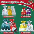 thumbnail image 2 of Bolsas de regalo de Navidad RJVW, 20 unidades, varios tamaños con etiquetas, 2 of 7