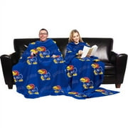 NCAA Kansas Jayhawks Blanket with Sleeves