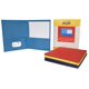 thumbnail image 3 of Folder School Smart con 2 bolsillos, colores surtidos, paquete de 25, 3 of 9