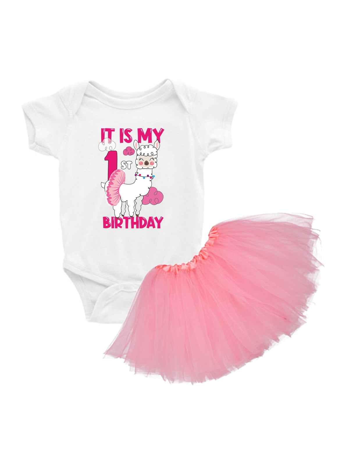 llama first birthday outfit