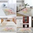 thumbnail image 2 of Spring Floral Home Decor Living Room Carpet Non-slip Hotel Lobby Floor Mat Kitchen Bedroom Entrance Doormat s, 2 of 6