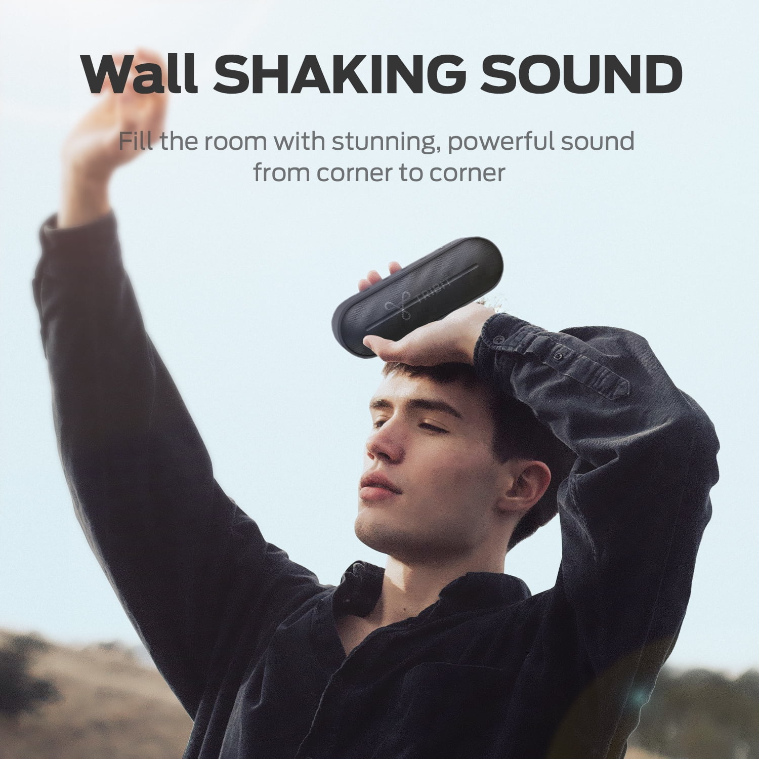 Tribit xSoundGo SE Bluetooth Speakers, IPX7 Waterproof, 24 hrs