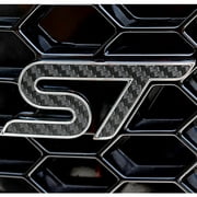 2020-2021 Ford Explorers ST Carbon Fiber Emblem Decal Inserts (Set of 2)