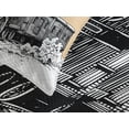 thumbnail image 4 of Ambesonne Steam Engine Quilted Bedspread Set 3 Pcs, Old Wooden Train, Queen Size, Peach White, 4 of 5