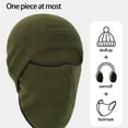 thumbnail image 4 of Kchsji Sports Riding Ski Mask Windproof Helmet Liner Fleece Face Cover Neck Mouth Shield for Motorcycle Cycling Skiing Snowboarding Outdoor Cold Protection Thermal Winter Sports Gear Accessories, 4 of 7