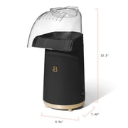 Beautiful 16 Cup Hot Air Electric Popcorn Maker, Black Sesame by Drew Barrymore
