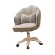 thumbnail image 5 of Silla giratoria de oficina,Silla giratoria de oficina Silla para juegos Reposabrazos de moda,Silla de escritorio de terciopelo tapizada y ajustable en altura,Sillón Accent con ruedas Gris claro, 5 of 8