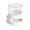 White, variant on 50ml Reptile Automatic Water Feeder, Small Capacity Anti-Spill Auto Water Dispenser Water Bowl, for Lizard Gecko Hermit Crab Spider Hamster Small Pets Terrarium Use(2.1"*2.4",Light Purple)