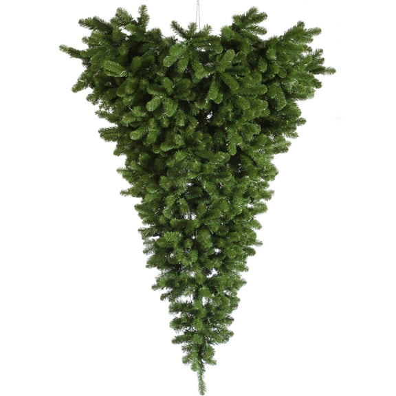 Vickerman 6' American Upside Down Artificial Christmas Tree, Unlit