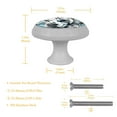 thumbnail image 5 of Spotted Dog Fluorescent Drawer Pulls with Screws - Round 4-Pack Glow-in-the-Dark Knobs, Suitable for Cabinets, Wardrobes, and Dressers - Furniture Decor with Dresser Handles, 5 of 6