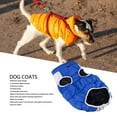 thumbnail image 3 of Winter Dog Soft Cotton Jacket, Thickened Dog Puffer Warm Reflective Waterproof Vest Clothes Dog Harness With Zipper For Most Dogs In Cold Weather Indoor Outdoor, 3 of 8