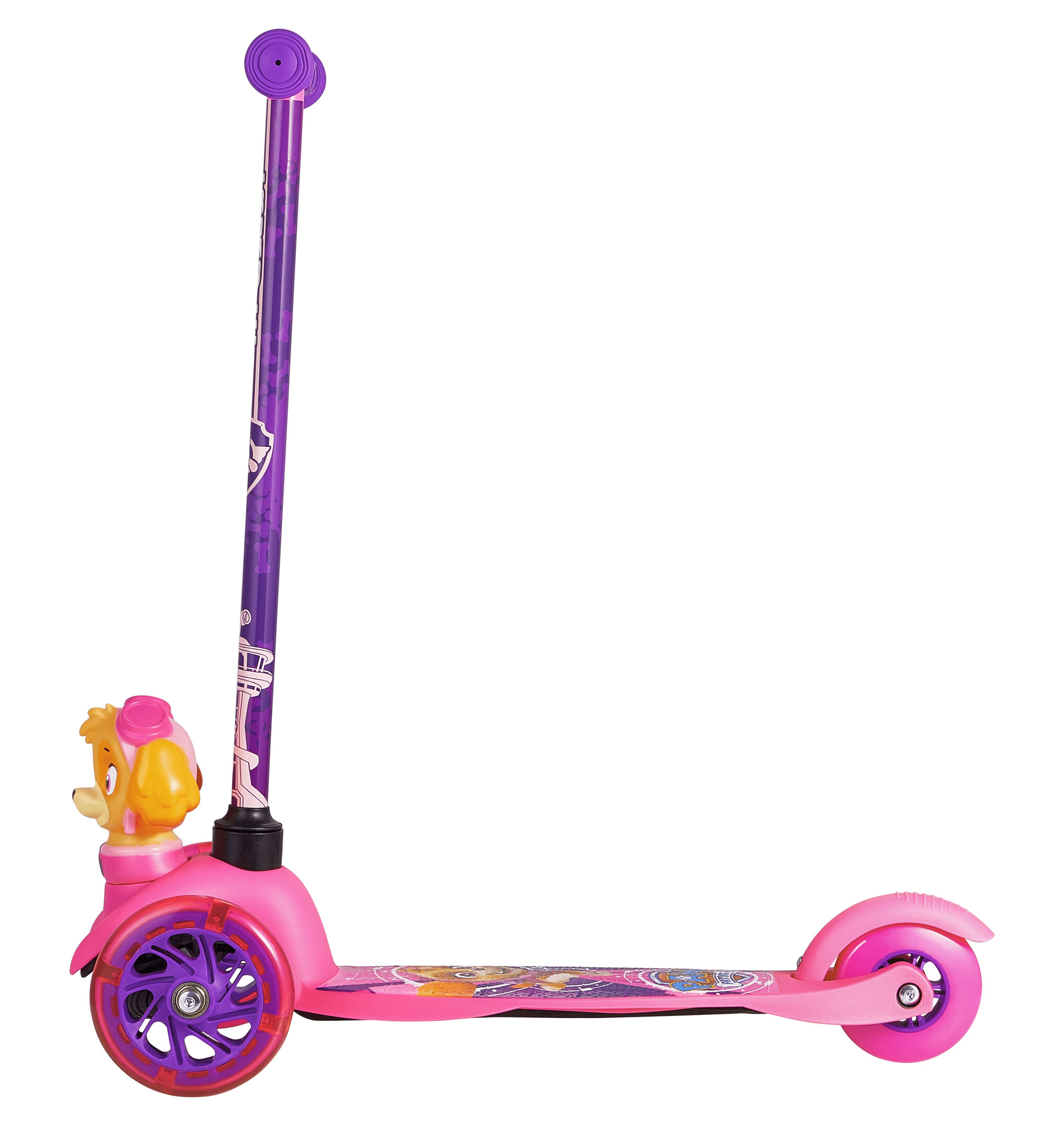 PAW Patrol Skye Ride-N-Glide 3-Wheel Kids Scooter, Pink photo 5