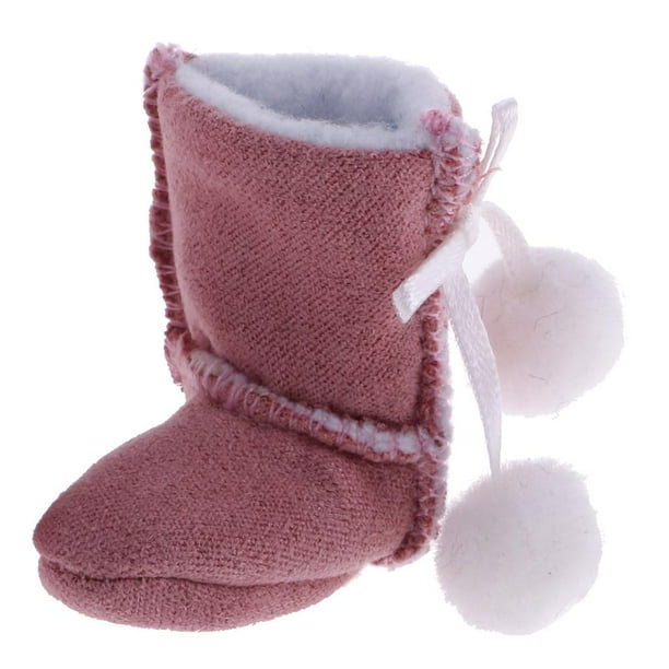 Zapatos de muñeca para muñecas de 12 pulgadas, accesorios de vestir Rosado