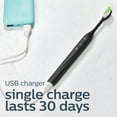 thumbnail image 2 of Philips One by Sonicare Rechargeable Toothbrush, Black, HY1200, 2 of 9