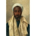 thumbnail image 2 of Franz Xaver Kosler 17x24 Black Ornate Framed Double Matted Museum Art Print Titled: An Arab, 2 of 5