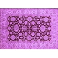 thumbnail image 1 of Ahgly Company Indoor Rectangle Oriental Purple Industrial Area Rugs, 5' x 8', 1 of 4